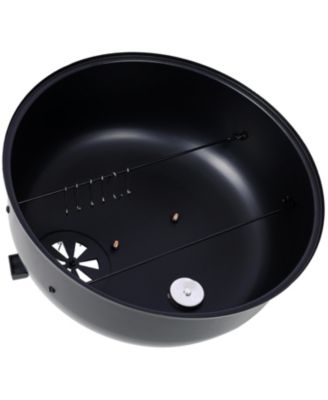 Charcoal Smoker Grill - 16" Vertical BBQ