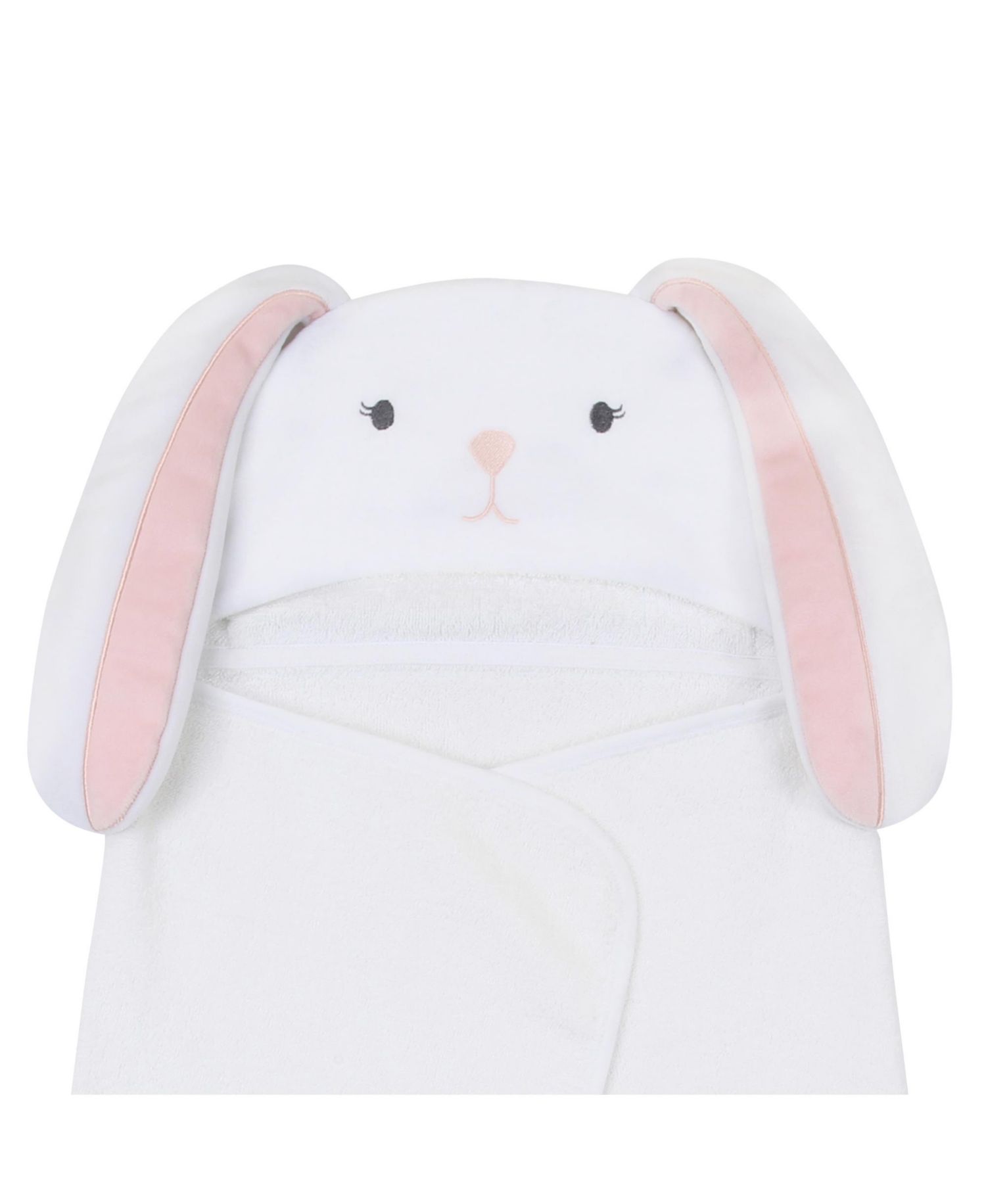 Baby Lambs and Ivy Baby/Infant Luxury Cotton Terry Bunny Hooded Bath Towel