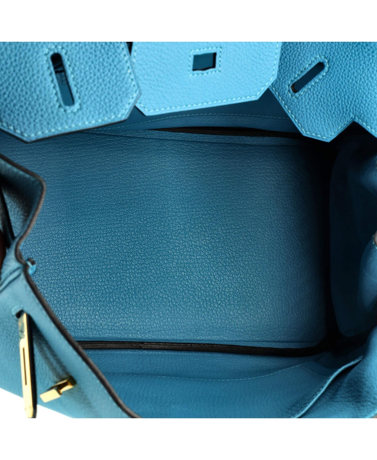 Pre-Owned Hermes Birkin Handbag Togo with Gold Hardware