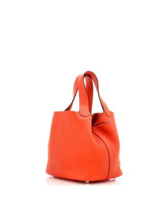 Pre-Owned Hermes PM Picotin Lock Bag Clemence