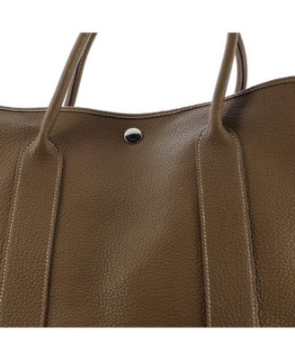Pre-Owned Hermes 36 Garden Party Tote Leather