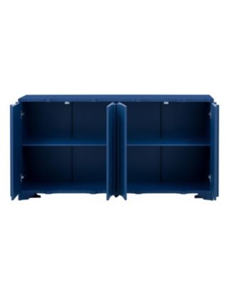 Linear Accent Sideboard - Pine Veneer