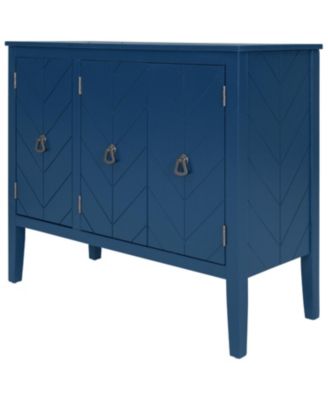 Sideboard with Adjustable Shelf, Handles & Legs