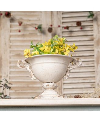 Vintage Double-Handled Flower Pot