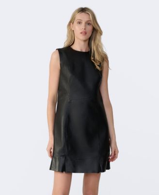 Women's Leather Dress, Created for Macy's
