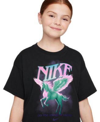 Big Girls Sportswear Graphic Cotton T-Shirt