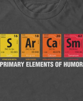 Men's Elements of Humor Short-Sleeve Crew T-shirt