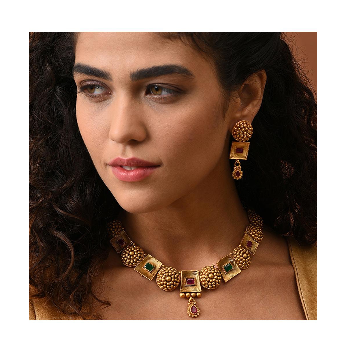 Sohi Temple Jewellery Set