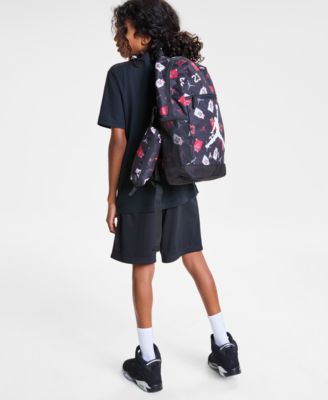 Big Boys Global Arch Logo Graphic T-Shirt, Mesh Logo Shorts & Air School Backpack and Pencil Case Set