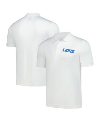 Fanatics - Men's White Detroit Lions Polo Shirt