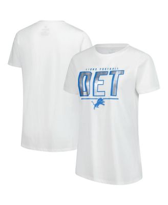 Fanatics - Women's White Detroit Lions Cheerleader T-Shirt
