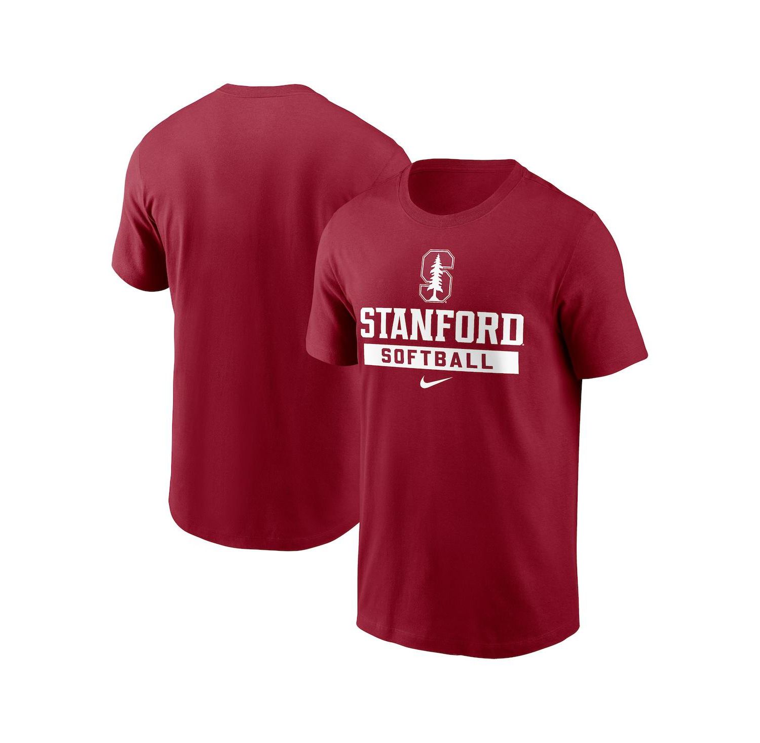Men's Cardinal Stanford Cardinal Softball T-Shirt