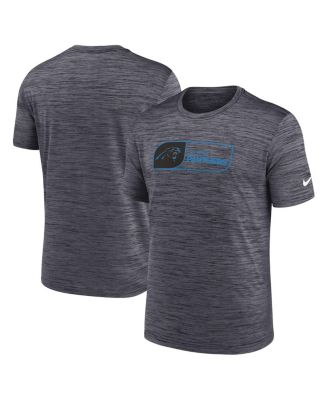 Nike - Men's Black Carolina Panthers Velocity Jock Tag Performance T-Shirt