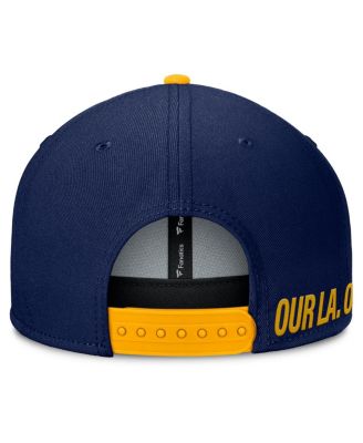 Men's Navy LA Galaxy Sitter Snapback Hat