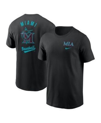 Nike - Men's Black Miami Marlins 2025 City Connect T-Shirt