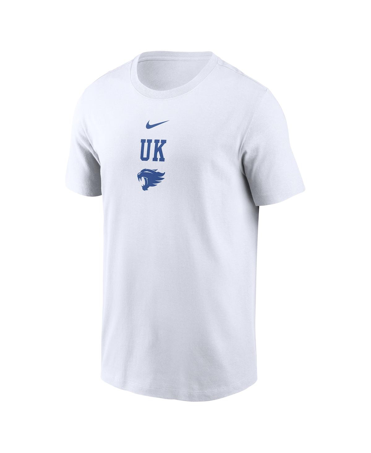 Nike White Kentucky Wildcats 2-hit Stacked T-shirt In White