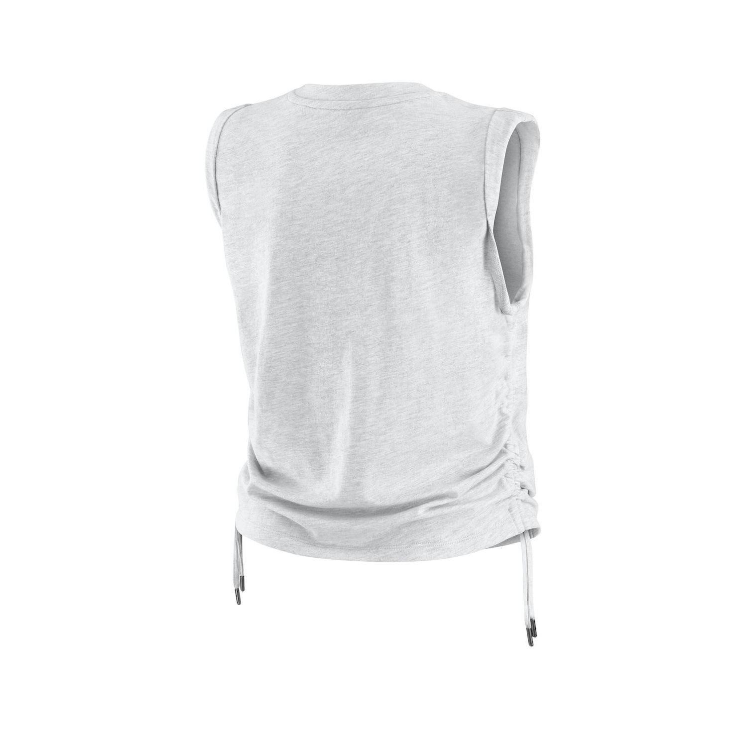 Women's Heather Gray Boston Red Sox Cinched Tank Top