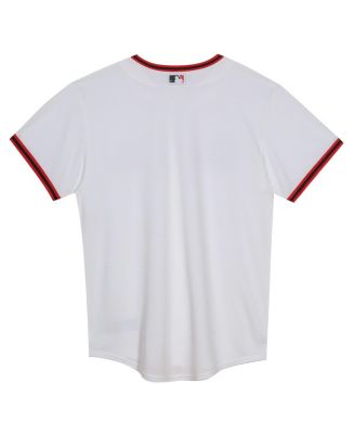 Toddler White Cleveland Guardians Home Blank Replica Jersey