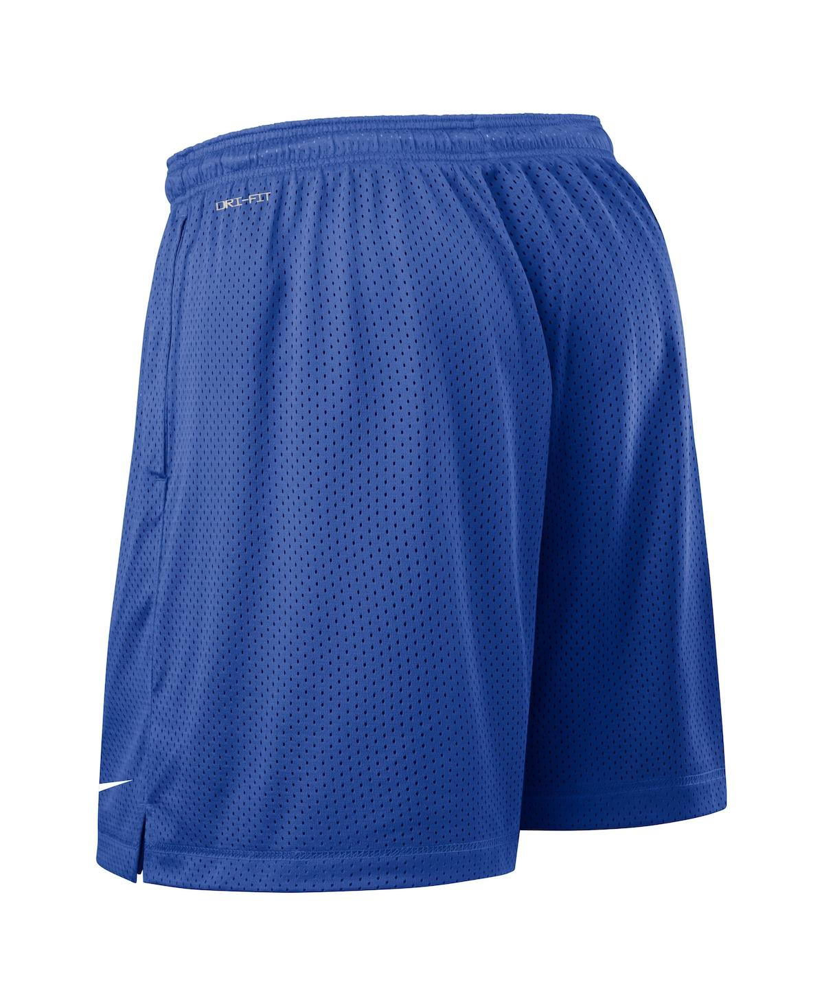 Nike Men's Royal/black Duke Blue Devils 2025 Sideline Reversible Performance Shorts In Blue