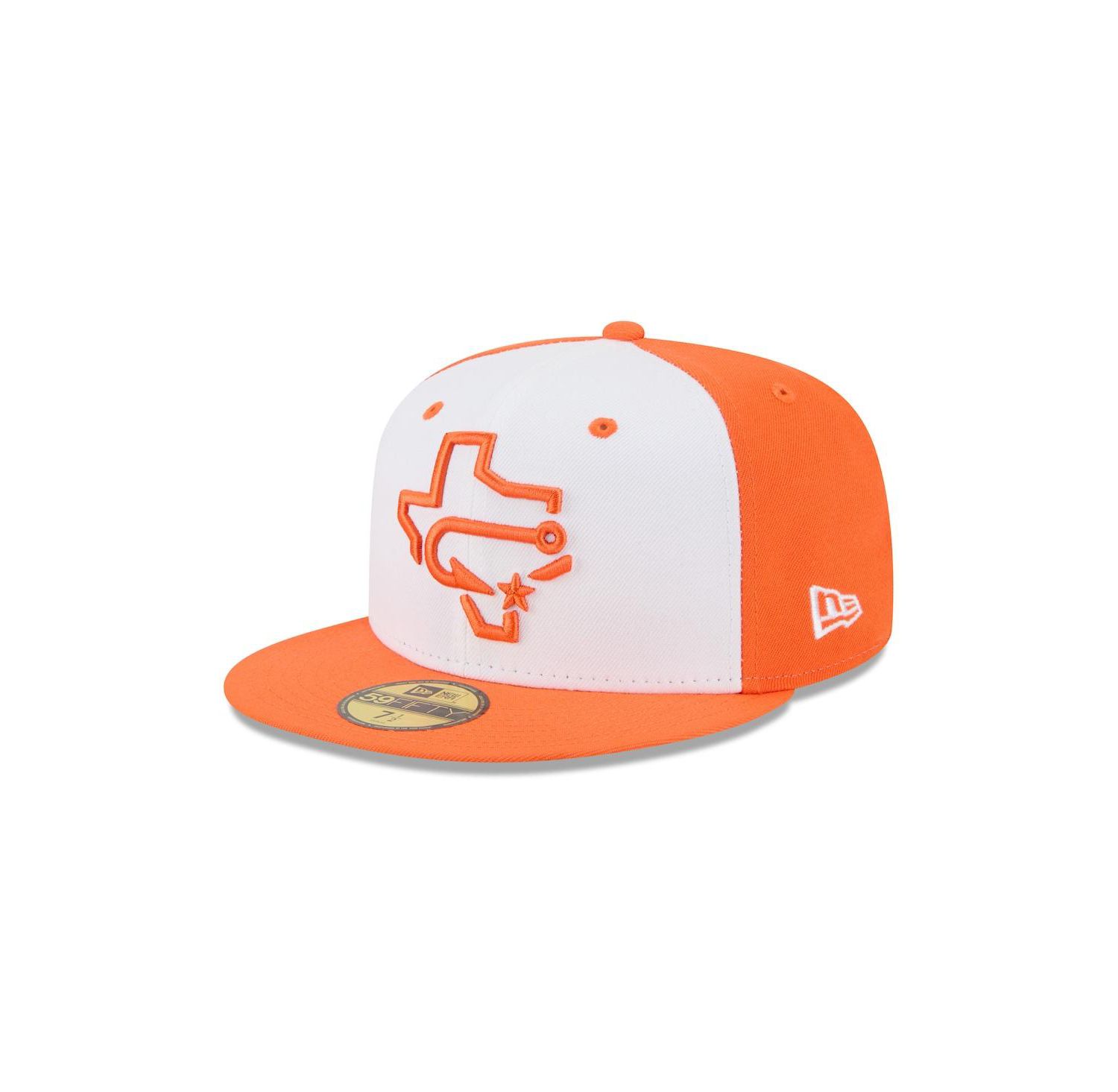 Men's White Corpus Christi Hooks Theme Nights 59FIFTY Fitted Hat