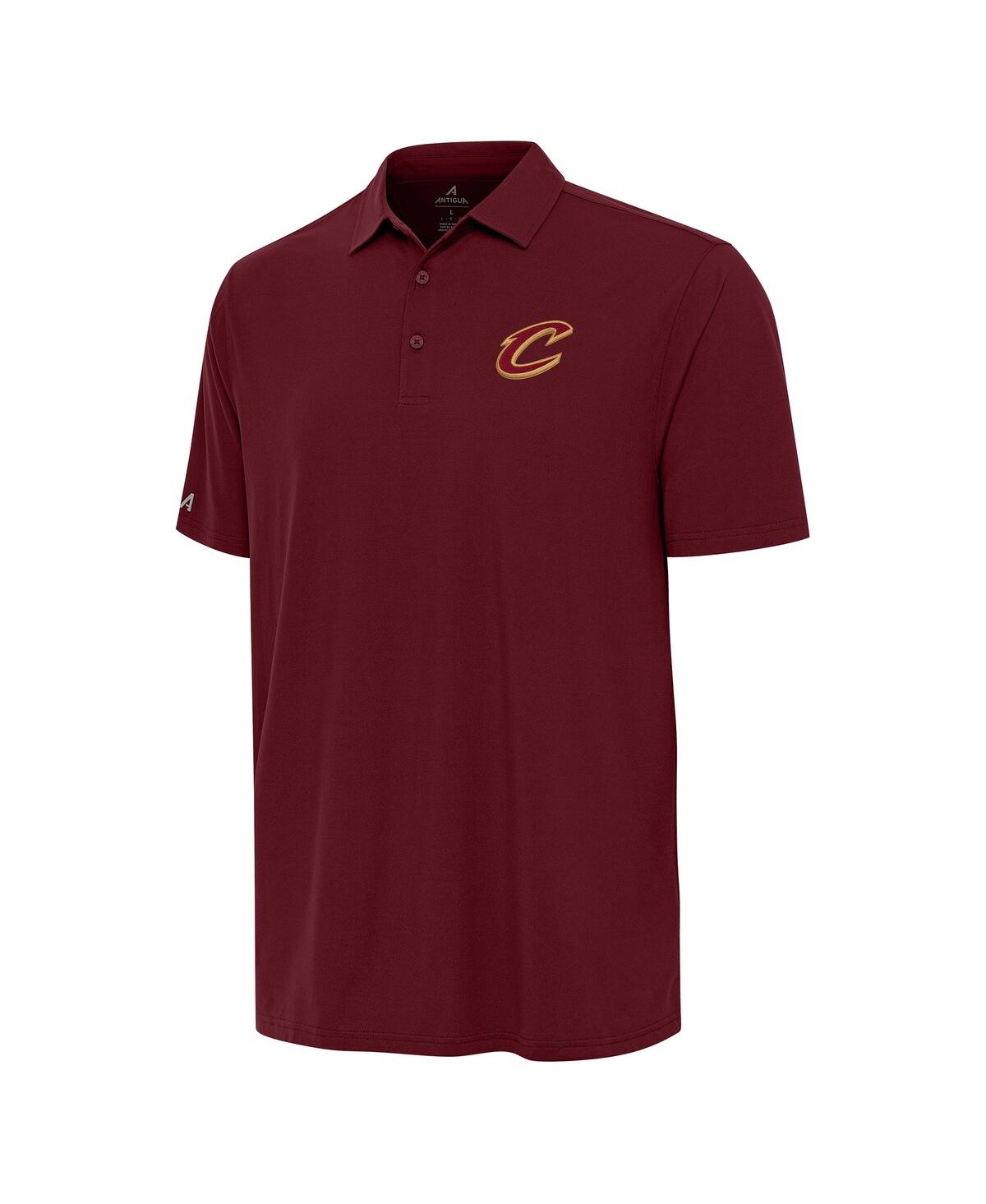 Men's Wine Cleveland Cavaliers Era Polo Shirt - Wine