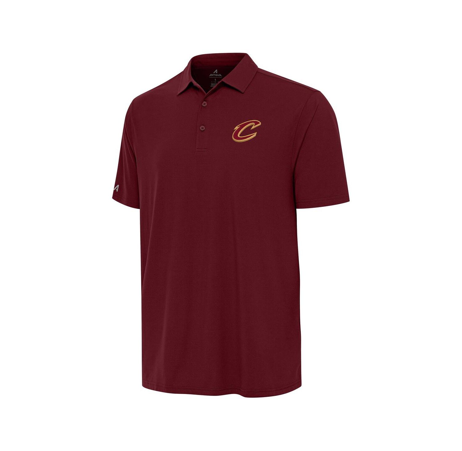 Men's Wine Cleveland Cavaliers Era Polo Shirt
