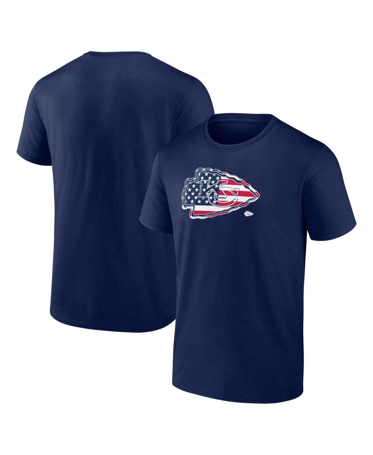 Men's Navy Kansas City Chiefs Americana T-Shirt - Navy
