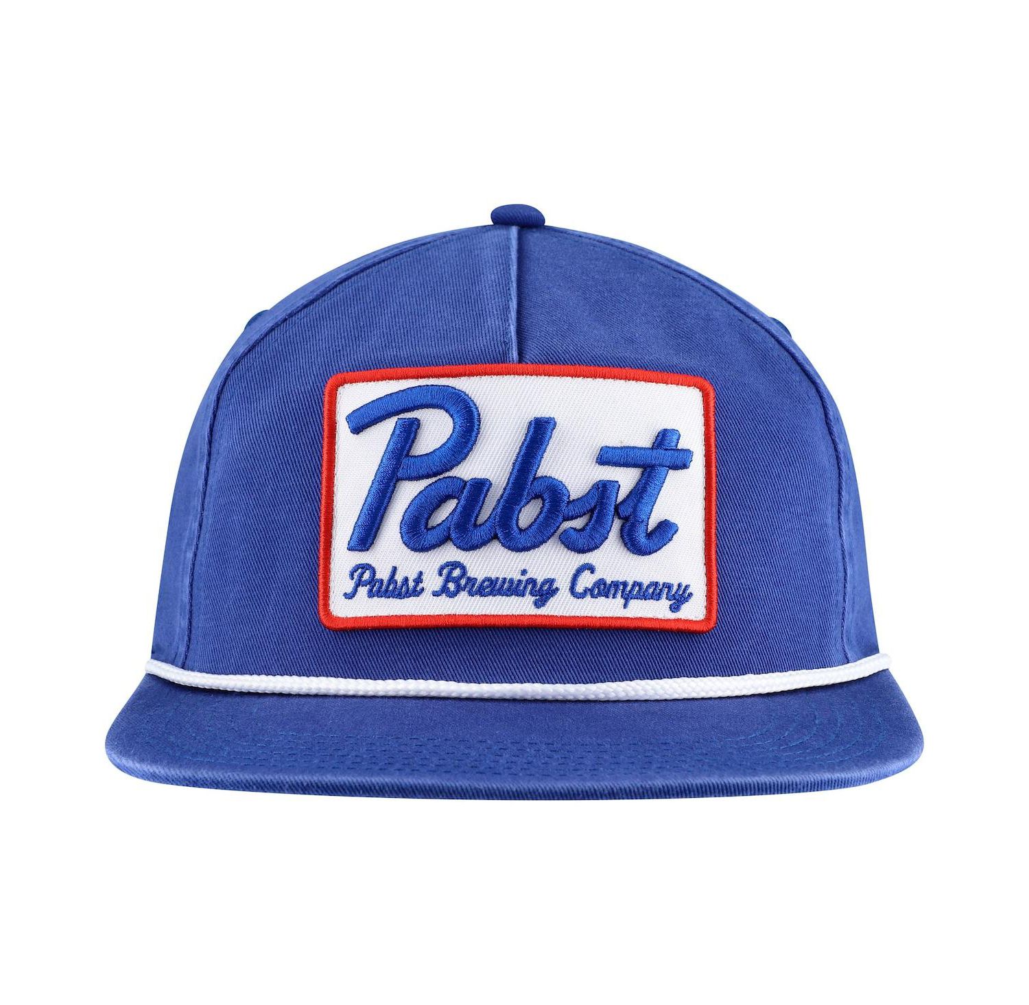 Men's Blue Pabst Blue Ribbon Adjustable with Rope Golfer Hat