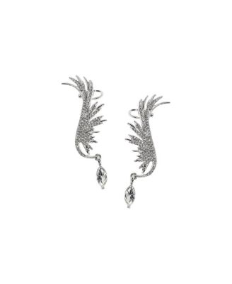 Wing Rhinestones Earcuff