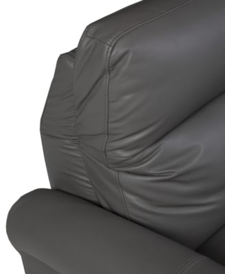 Thandler 3-Pc. Leather Sofa with 2 Power Recliners and 1 Drop Down Table, Exclusively at Macy's