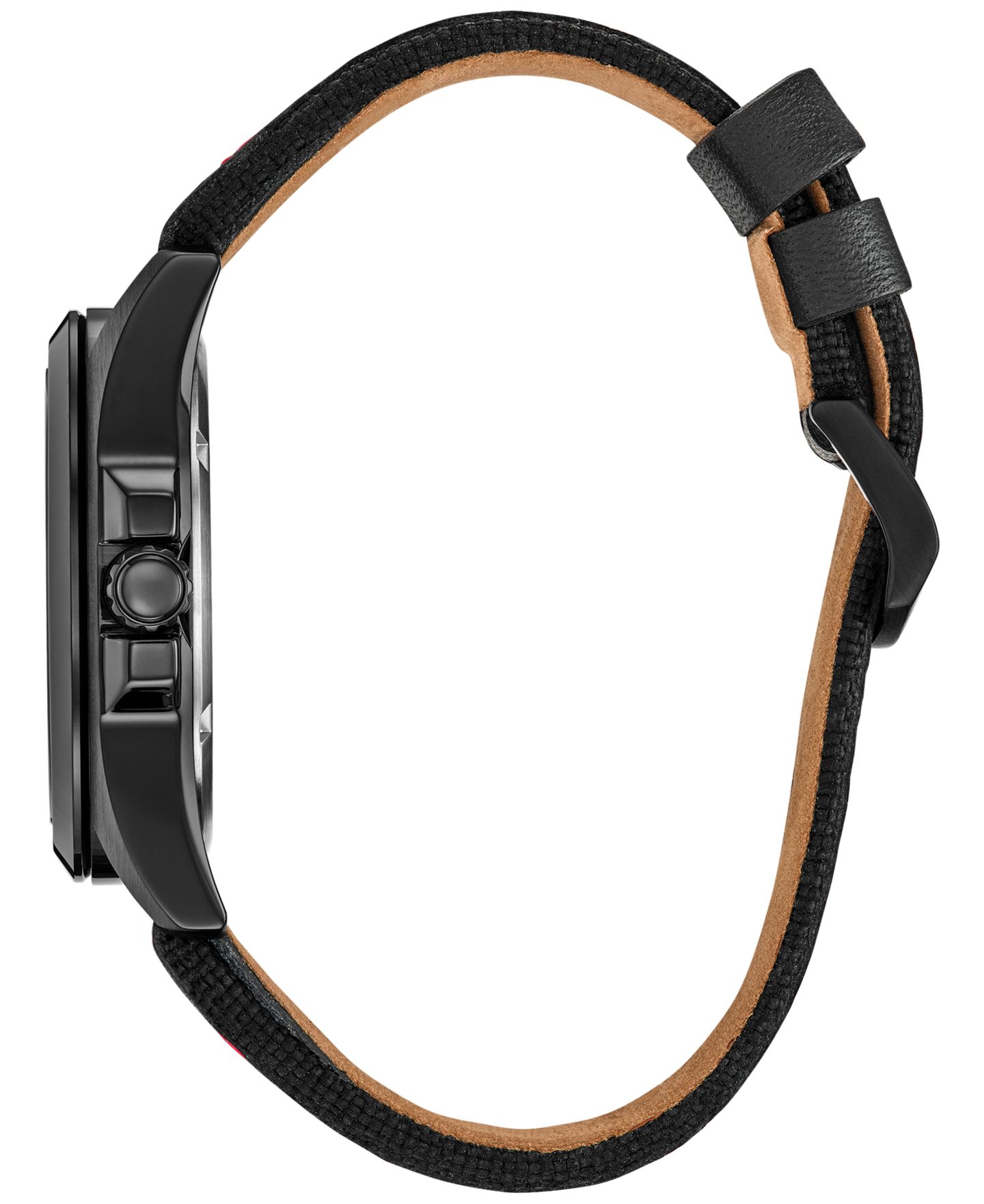 Мужские часы Citizen Eco-Drive Marvel Tony Stark Kinda Sorta Famous Black Leather Strap Watch 43mm — фото 2