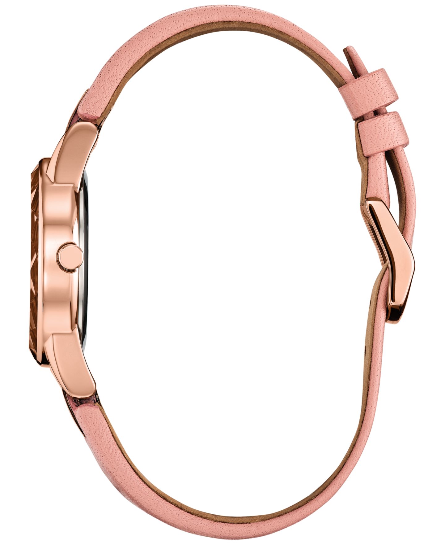 Женские часы Citizen Eco-Drive Disney Eternal Beauty Belle Pink Leather Strap Watch 30mm Box Set — фото 2