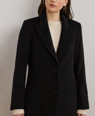 Women's Wool-Blend Walker Coat