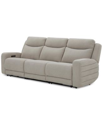 Kristyan 3-Pc. Fabric Sofa with 2 Power Recliners, Exclusively at Macy's 