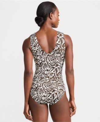 Women's Sculpting Suit Sweetheart V-Wire High Leg One Piece Swimsuit