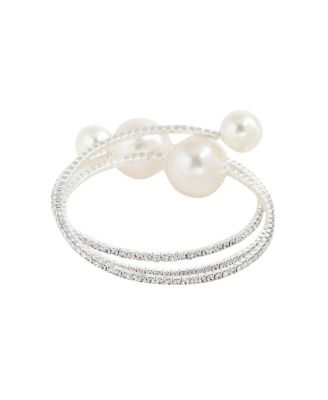 Gold-Plated Pearl Bracelet