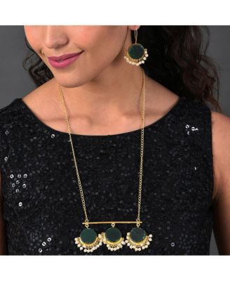 Abstract-Stone Jewellery Set