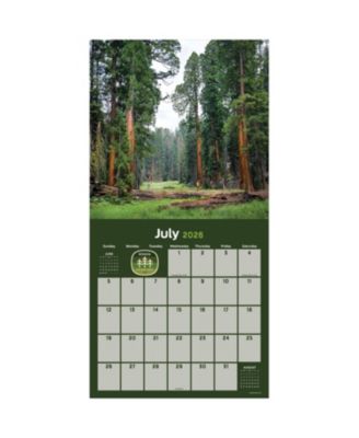 2026 National Parks Wall Calendar