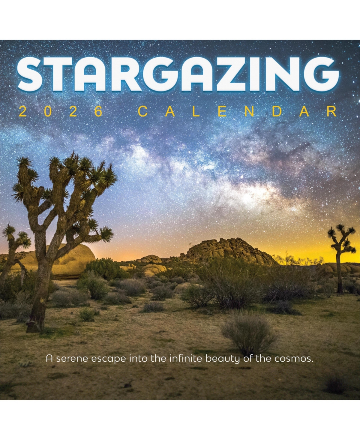 2026 Stargazing Wall Calendar - Multicolor