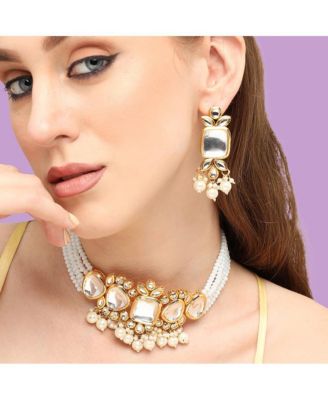 Mirror-Stone Jewellery Set