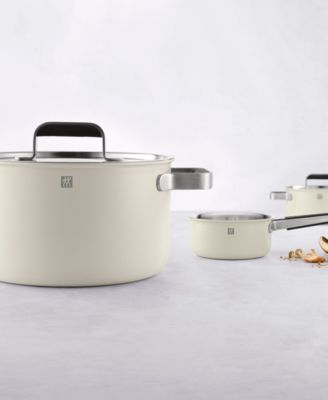 Pure Stainless Steel 6-Piece Pot Set