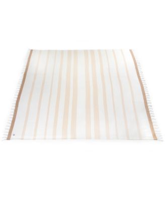 Oceanside Washable Cotton Beach Blanket, 66" x 80"