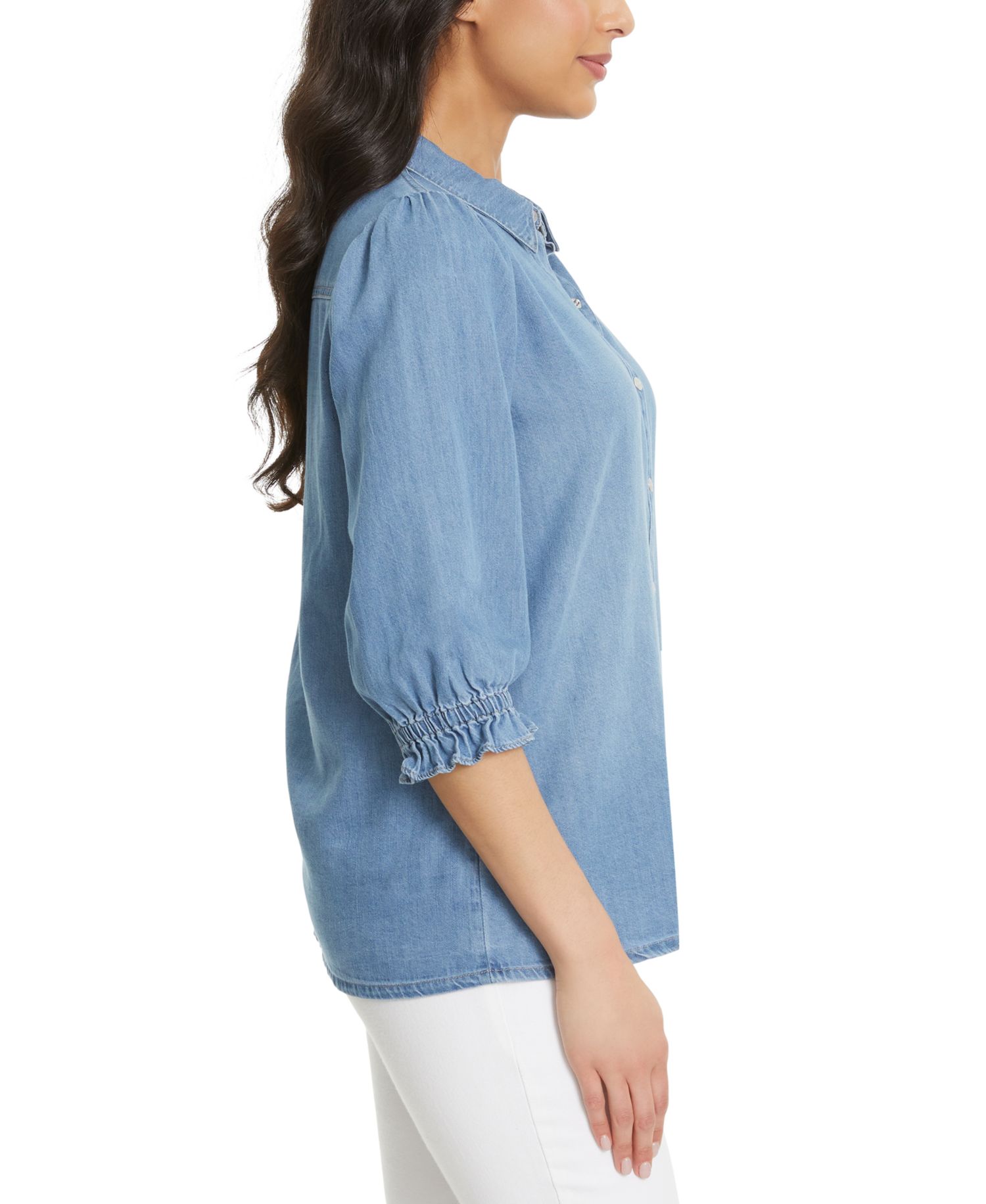 Women's Puff-Sleeve Shirt