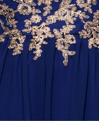 Women's Embroidered Off-The-Shoulder Dress