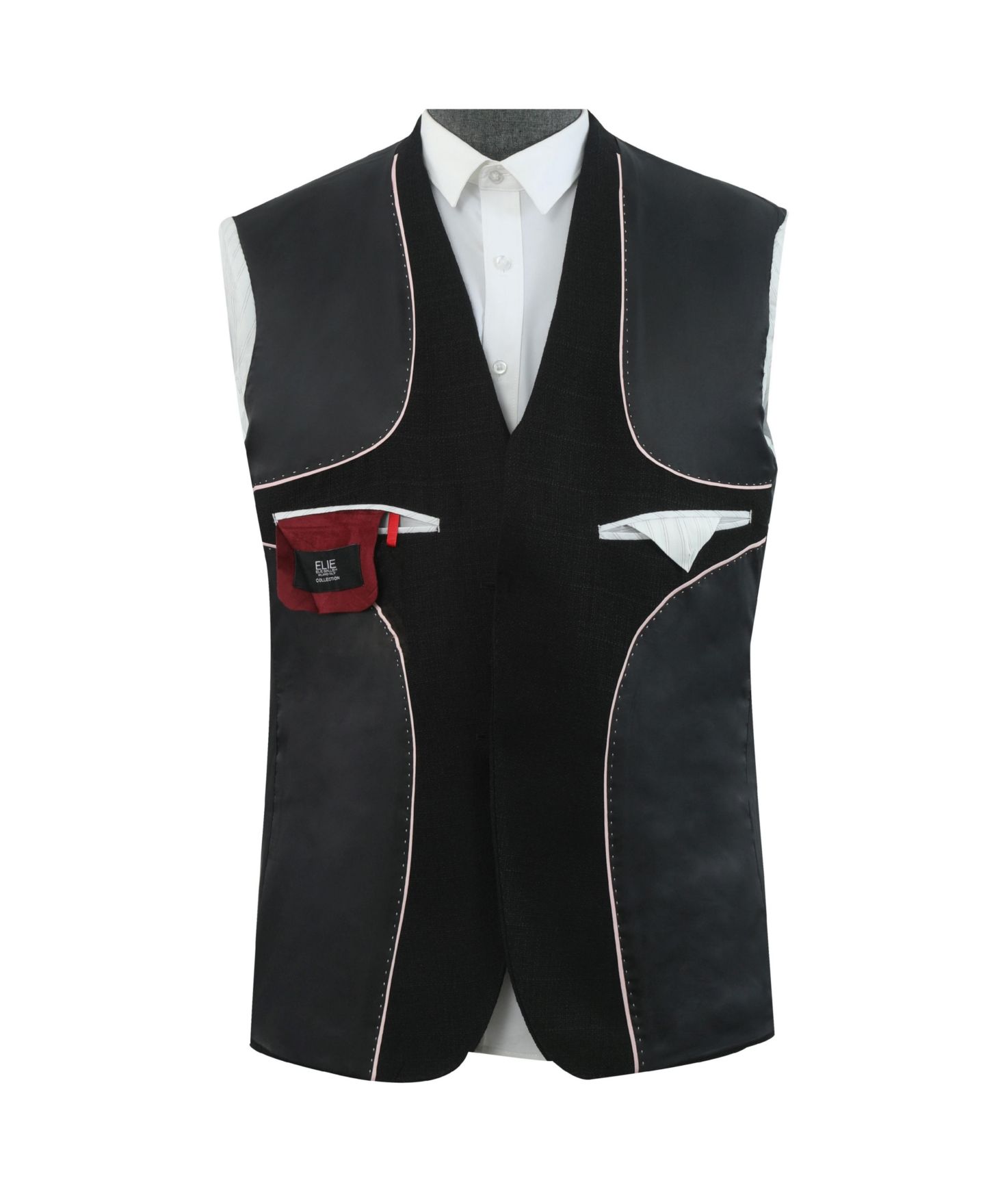 Куртка Elie Balleh Black Slim Fit Melange Jacket для мальчиков, цвет: Чёрный — фото 2