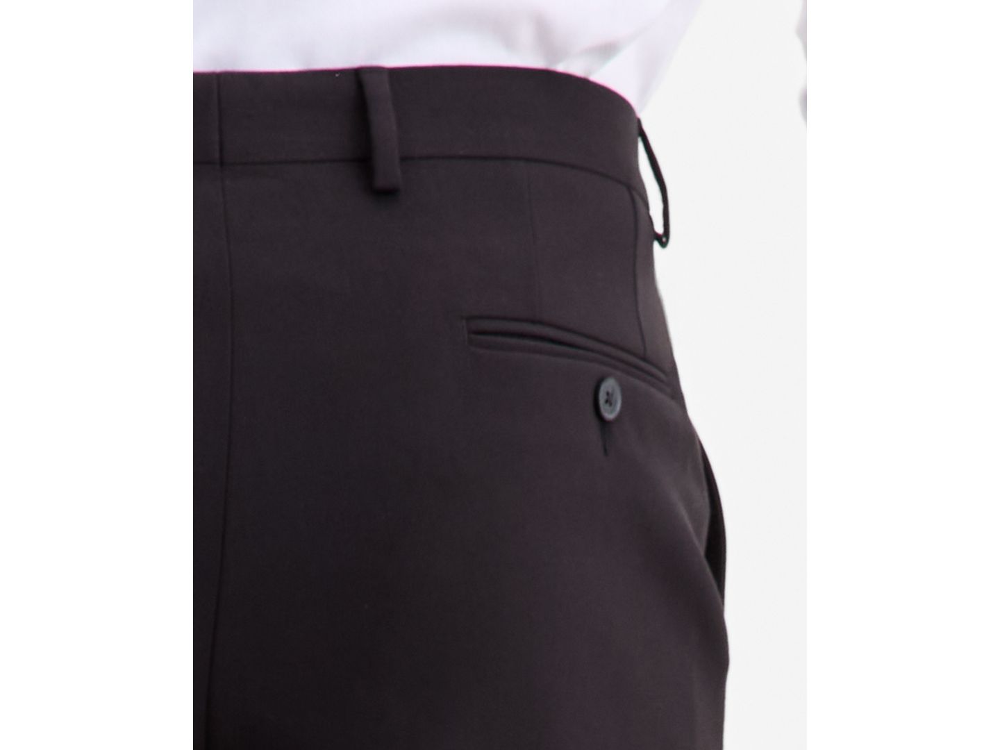 Мужские брюки Tallia Classic Fit Suit Separate Pant, цвет: Чёрный — фото 3
