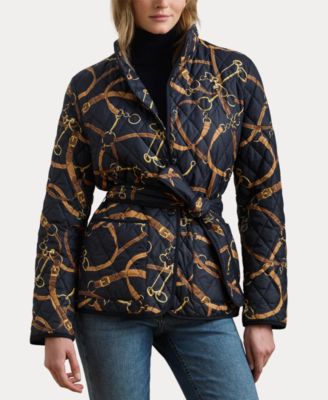 Women's Belted Quilted Jacket
