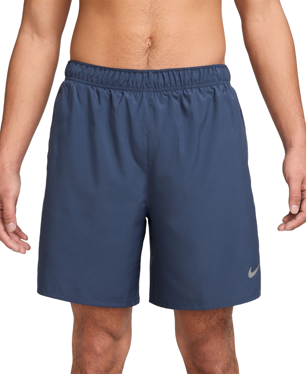 Nike Men's Challenger Dri-fit Brief-lined 7" Running Shorts In Blue