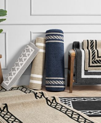 Collin Trellis Border Tufted 2-Pc. Runner Rug Set