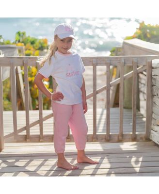 Girls Sis Bow Baseball Hat